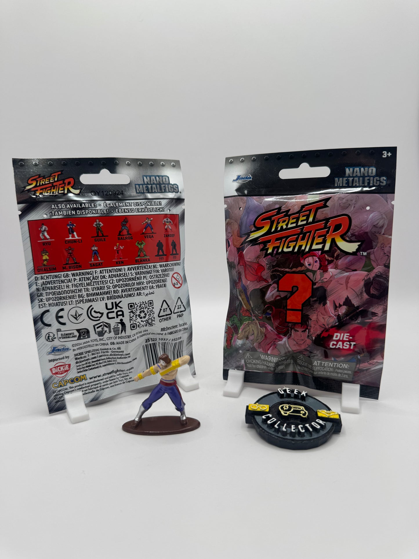 Street Fighter Mystery Figure - Nano Metalfigs