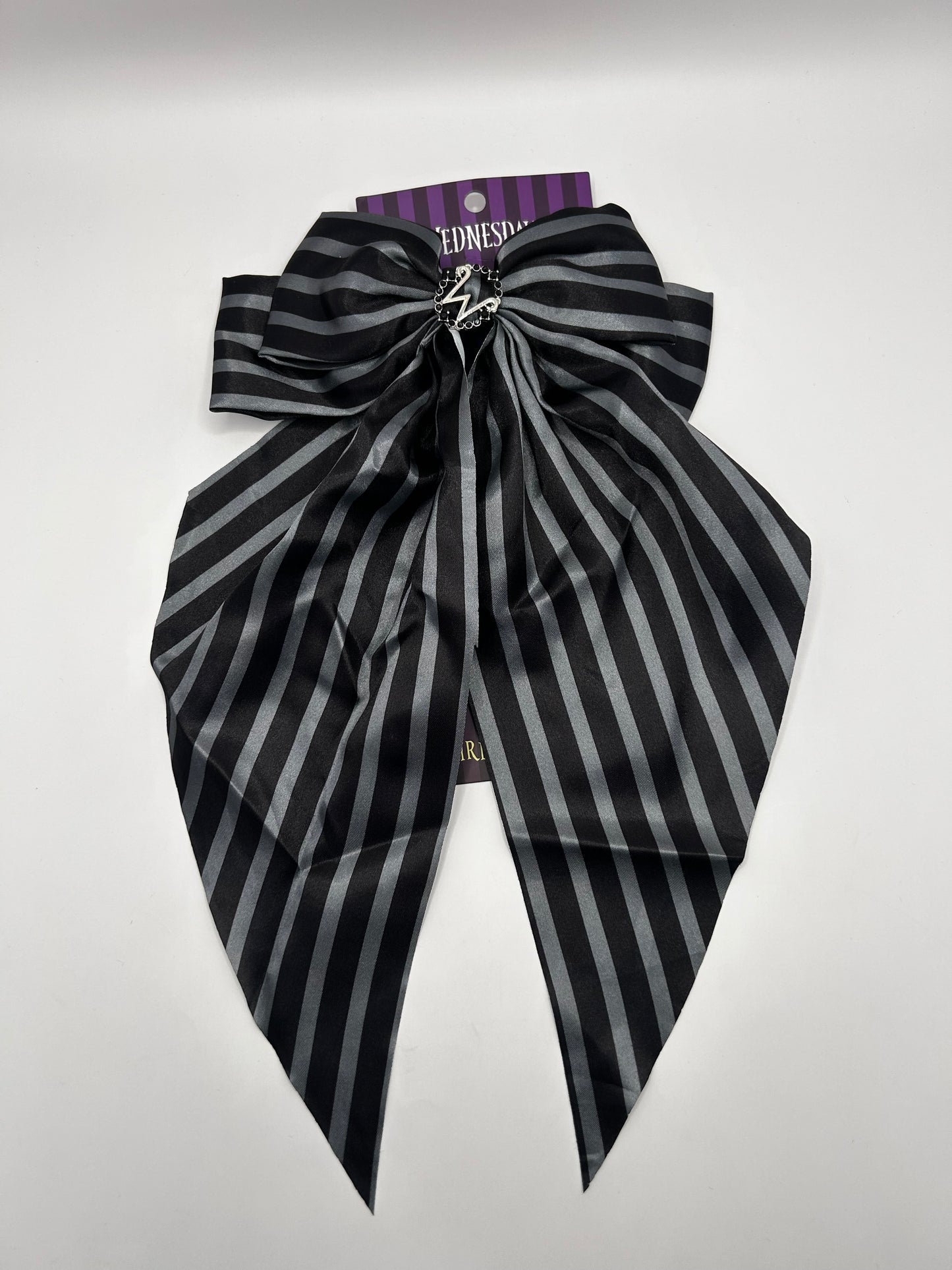Moño para el Cabello "Wednesday": Estilo Uniforme Academia Nevermore