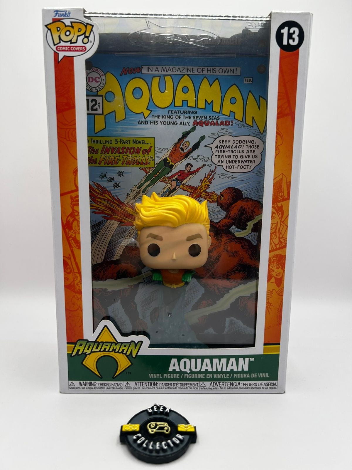 Funko Pop! DC Comics: Aquaman #13 – Comic Covers Edition