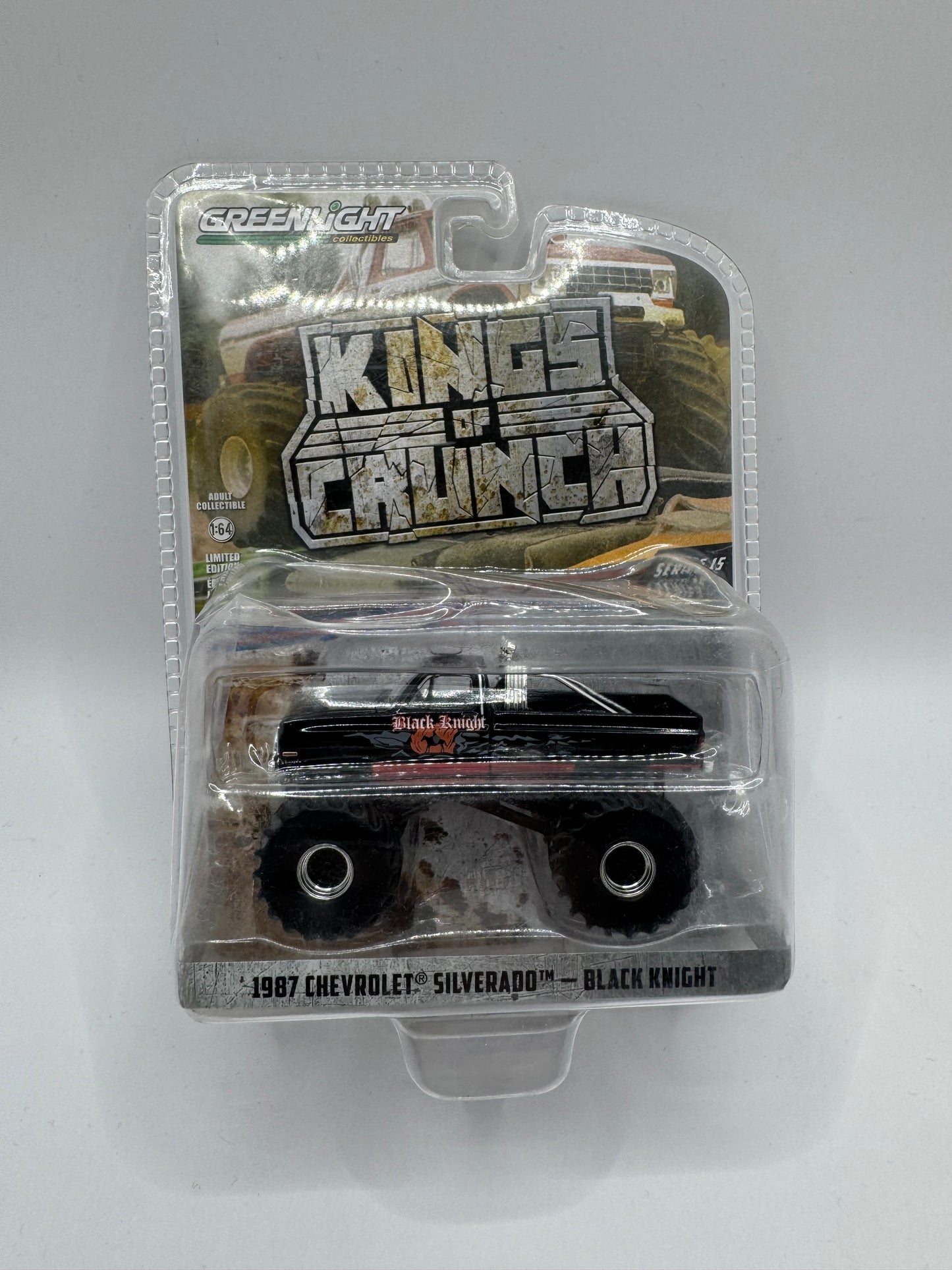 GreenLight: 1987 Chevrolet Silverado "Black Knight" – Kings of Crunch
