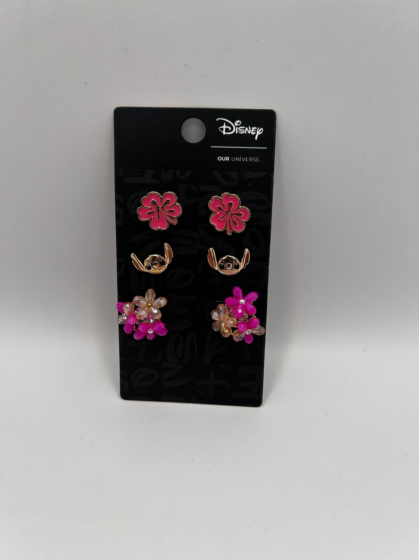Set de Aretes Disney - Lilo & Stitch: Colección Tropical
