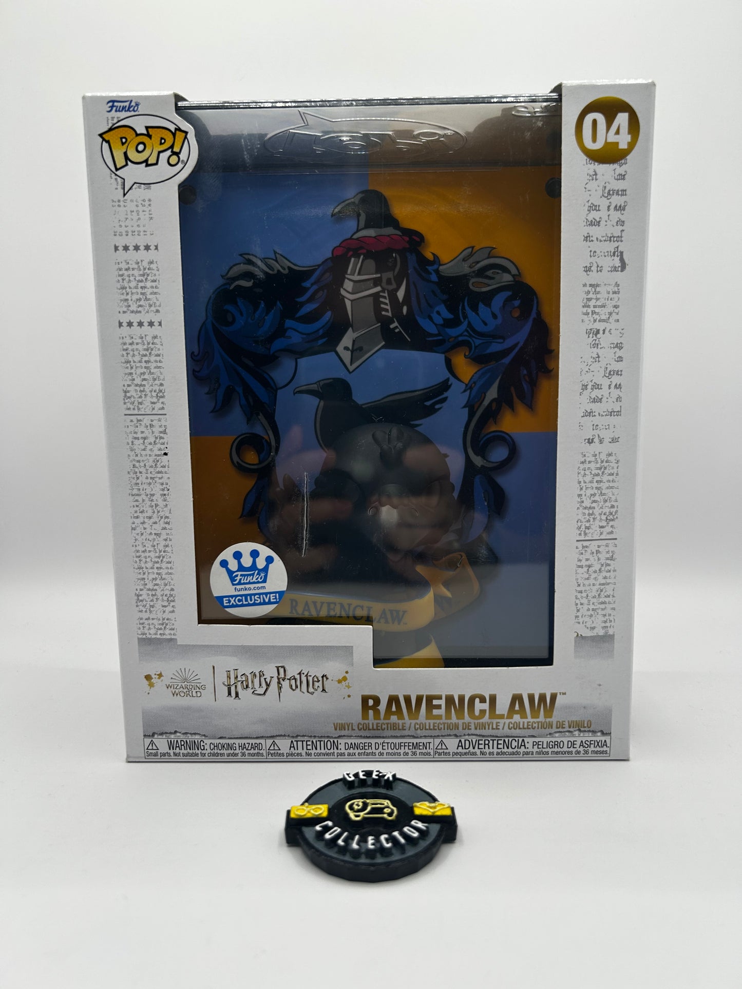 Funko Pop! Art Series: Harry Potter – Ravenclaw Crest #04 (Funko Web Exclusive)