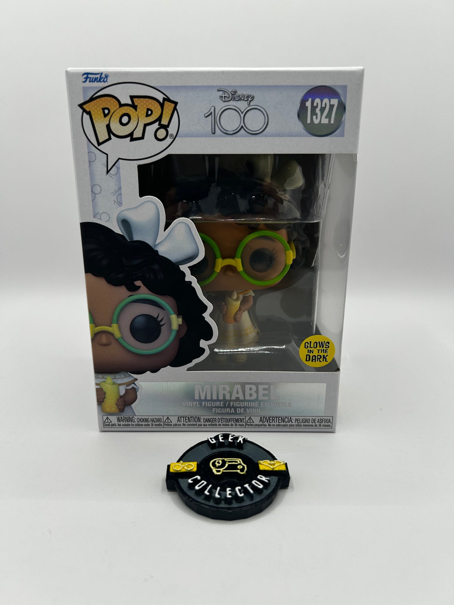 Funko Pop! Mirabel Madrigal #1327 – Disney 100 Aniversario (Glow in the Dark)