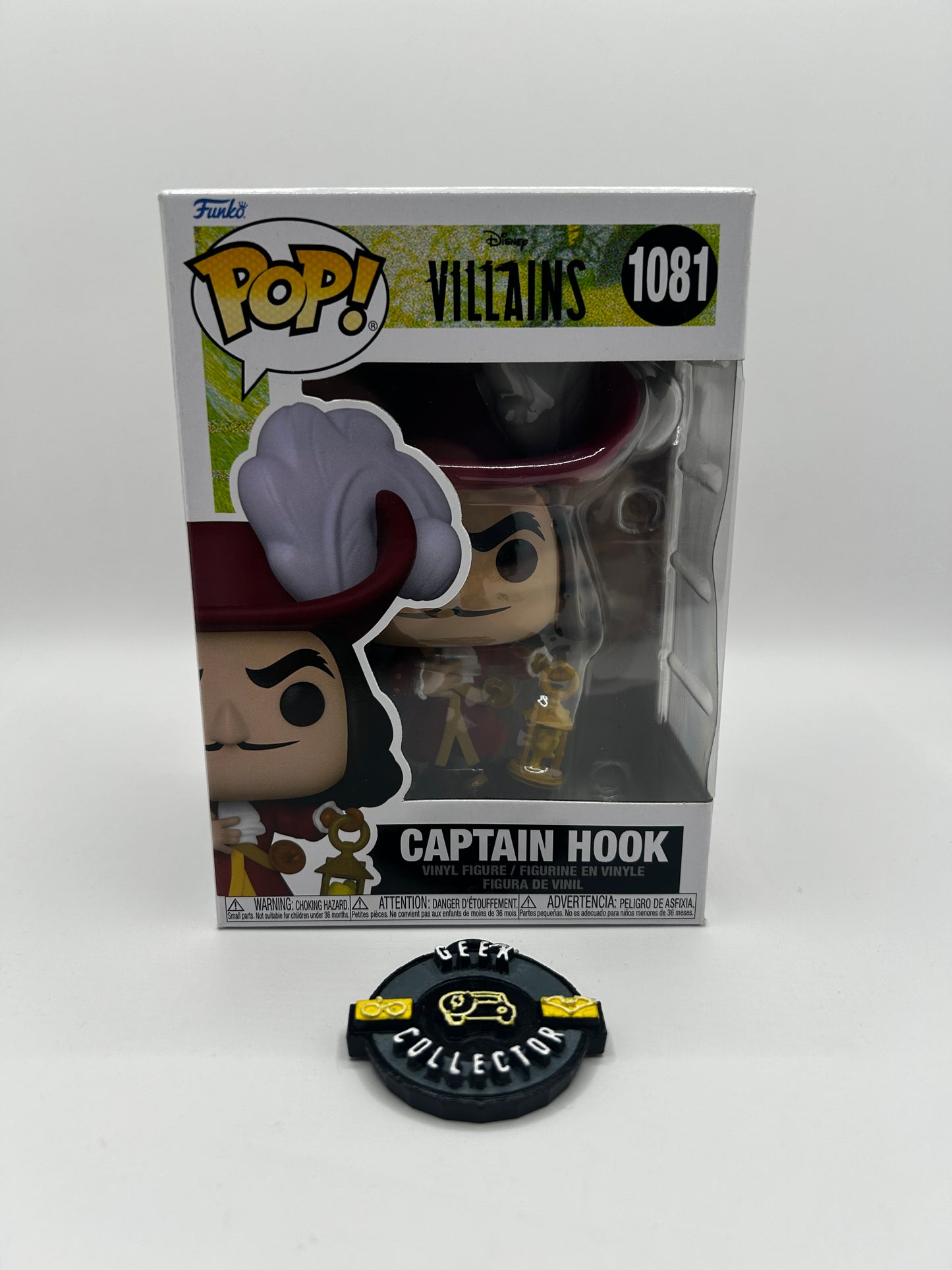 Funko Pop! Disney Villains: Captain Hook #1081