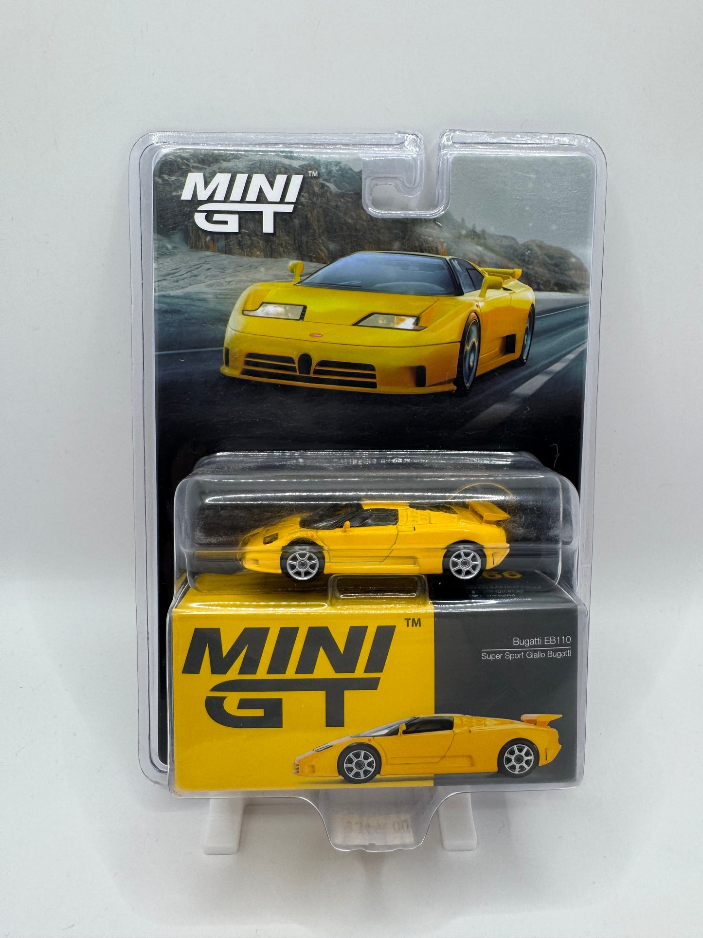 Mini GT: Bugatti EB110 Super Sport - Giallo Bugatti