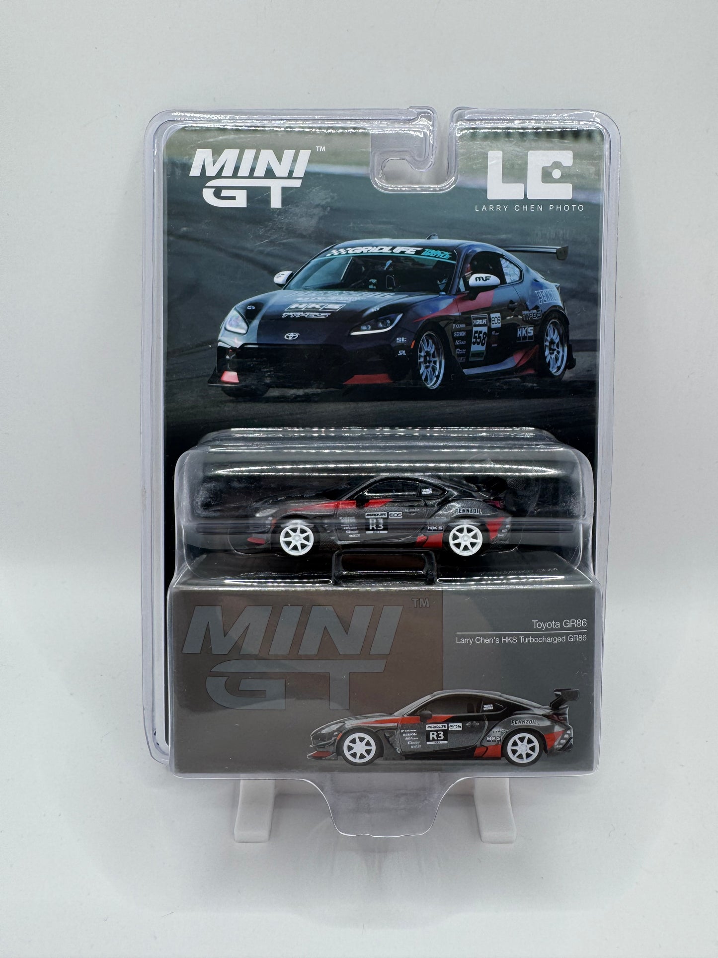 Mini GT: Toyota GR86 - Larry Chen's HKS Turbocharged GR86