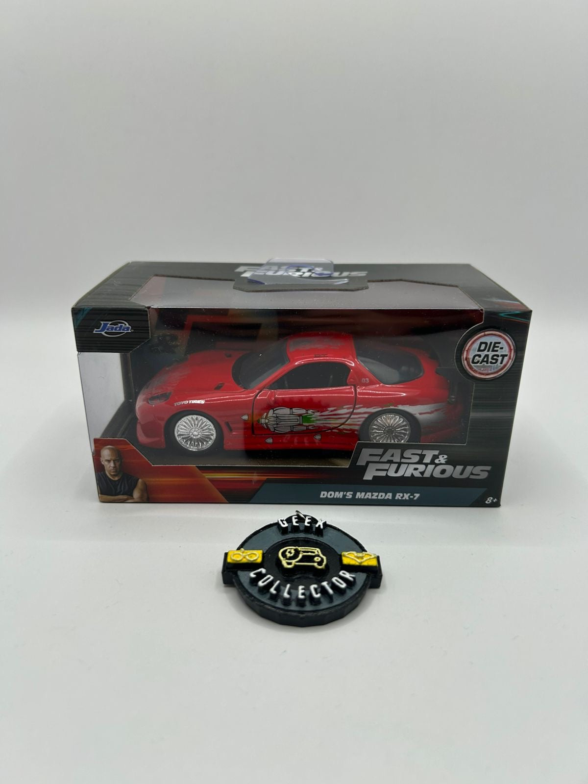 Dom's Mazda RX-7 – Fast & Furious (Jada Toys) – 1:32