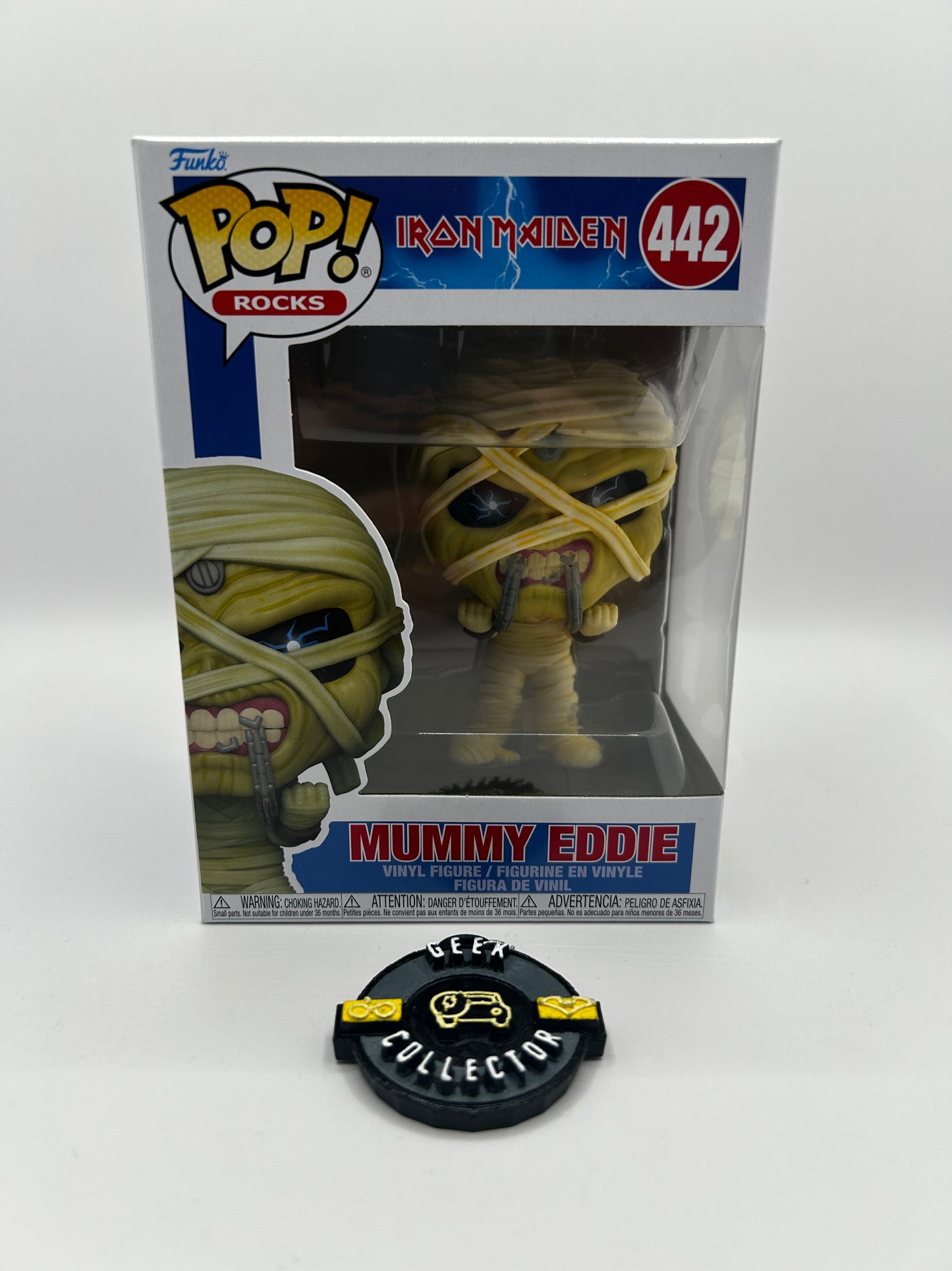 Funko Pop! Rocks: Iron Maiden – Mummy Eddie #442