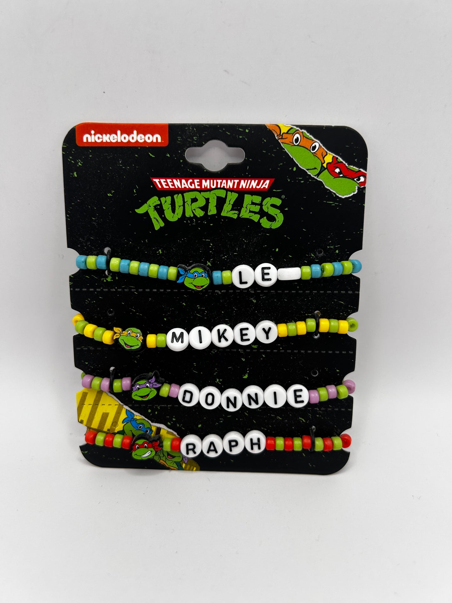 Set de Pulseras Teenage Mutant Ninja Turtles: "Turtle Power"