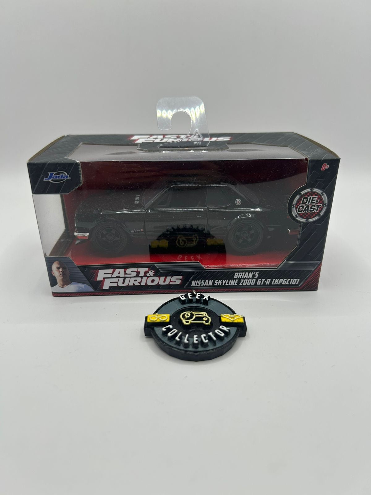 Brian's Nissan Skyline 2000 GT-R (KPGC10) - Fast & Furious (Jada Toys 1:32)