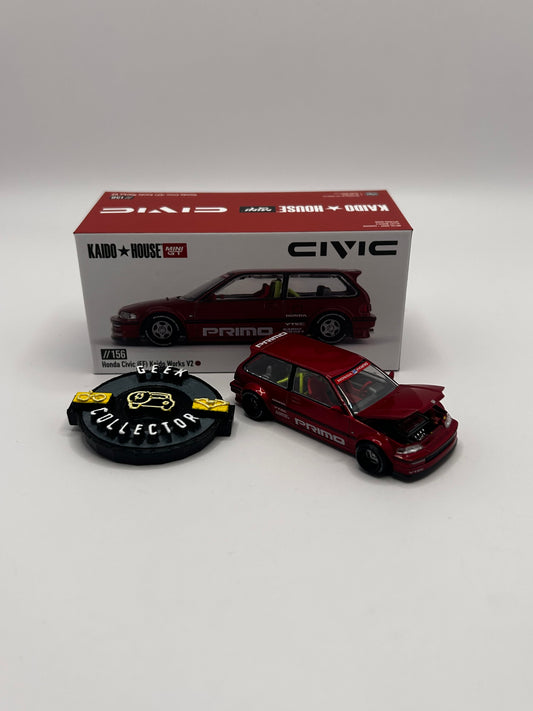 Honda Civic (EF) Kaido Works V2 "Primo" – KAIDO★HOUSE x MINI GT