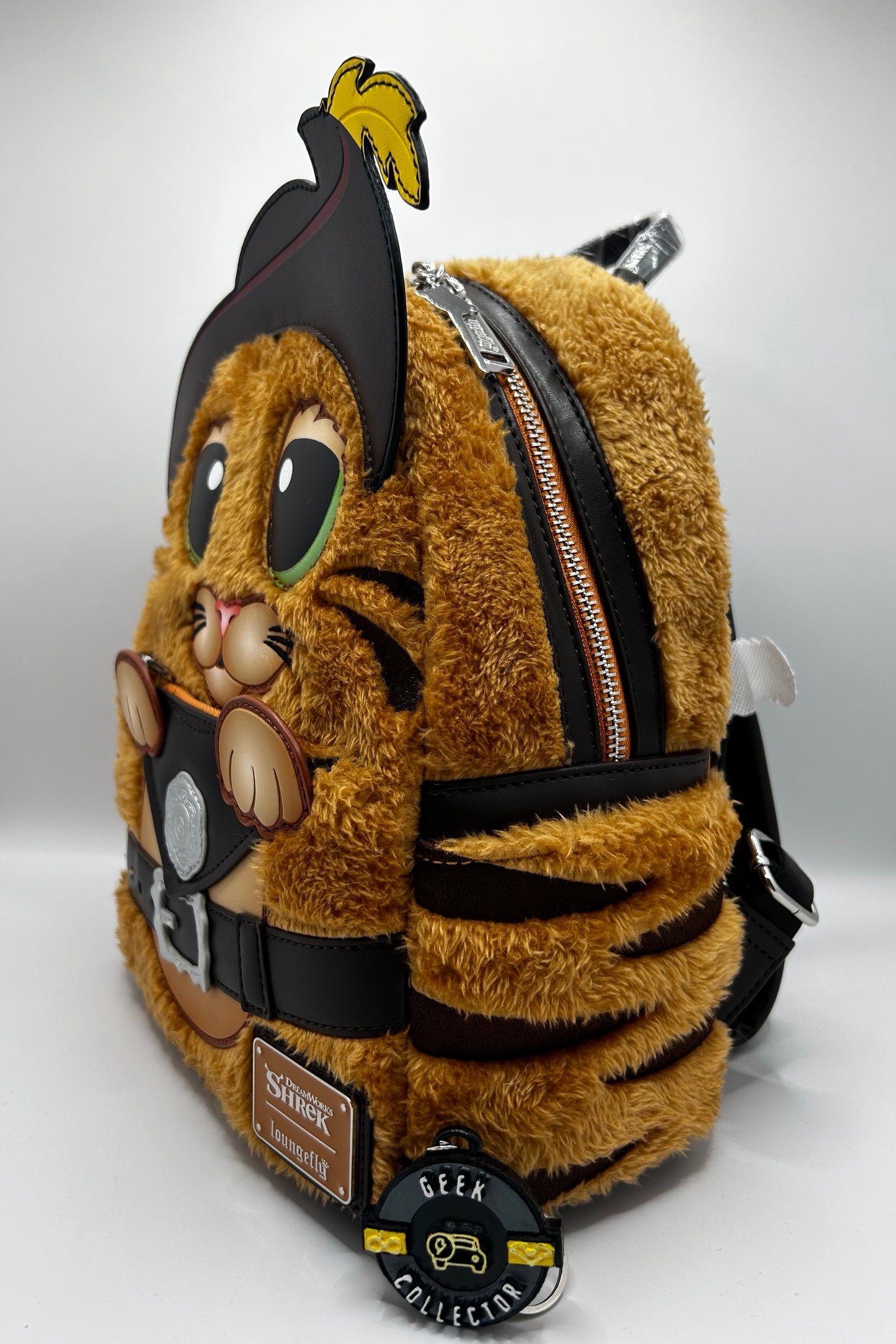 Loungefly Dreamworks Shrek Puss in Boots Cosplay Mini Backpack