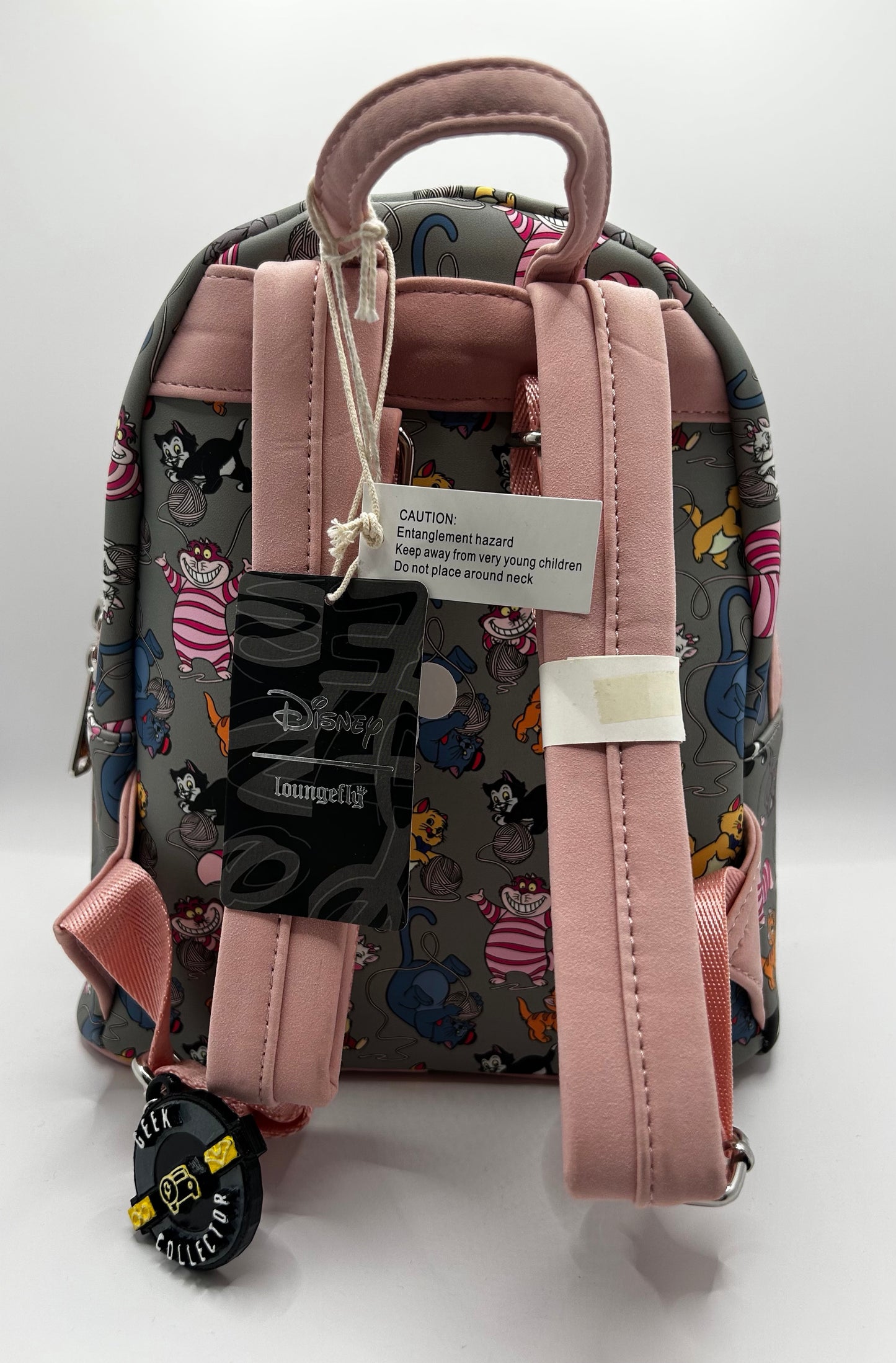 Loungefly Disney Cats Kittens Yarn Allover Print Mini Backpack