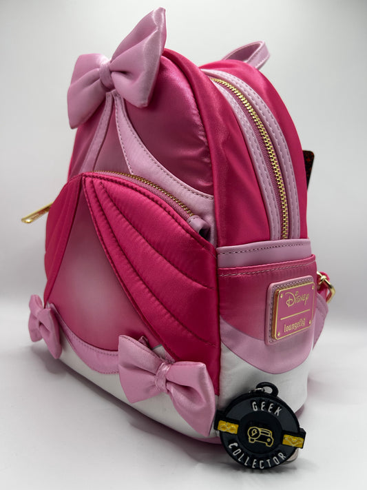 Loungefly Disney Cinderella 75th Anniversary Pink Dress Figural Mini Backpack