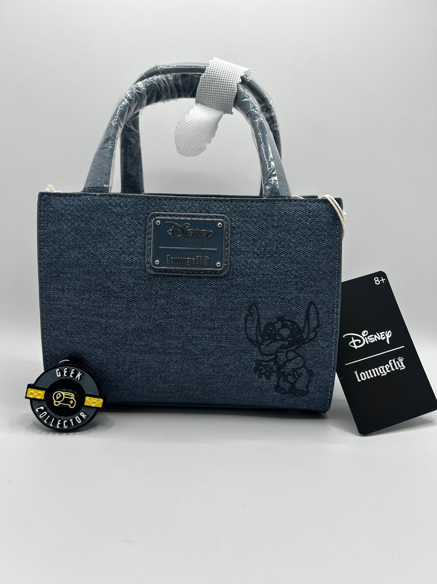 Loungefly Disney Lilo & Stitch Denim Crossbody Bag