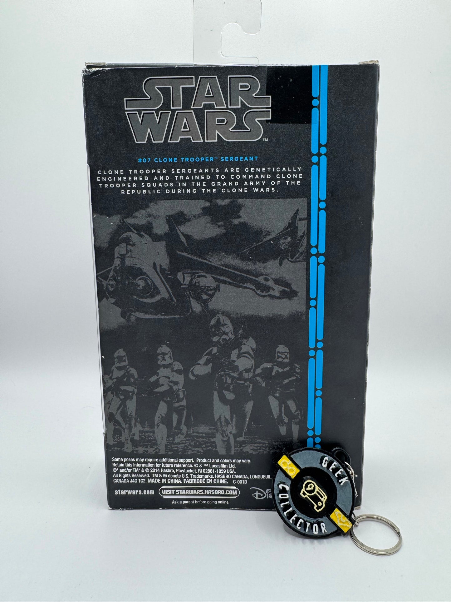 Star wars black series: #07 clone trooper sergeant (hasbro)