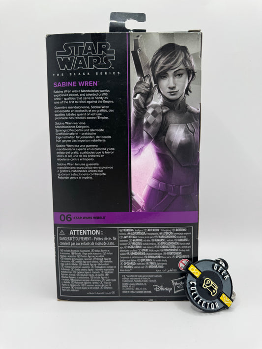 Star wars black series: Sabine Wren (Hasbro)