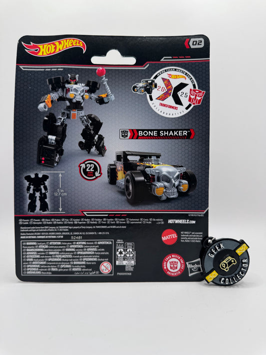 Transformers X Hotwheels: Bone Shaker (Hasbro)