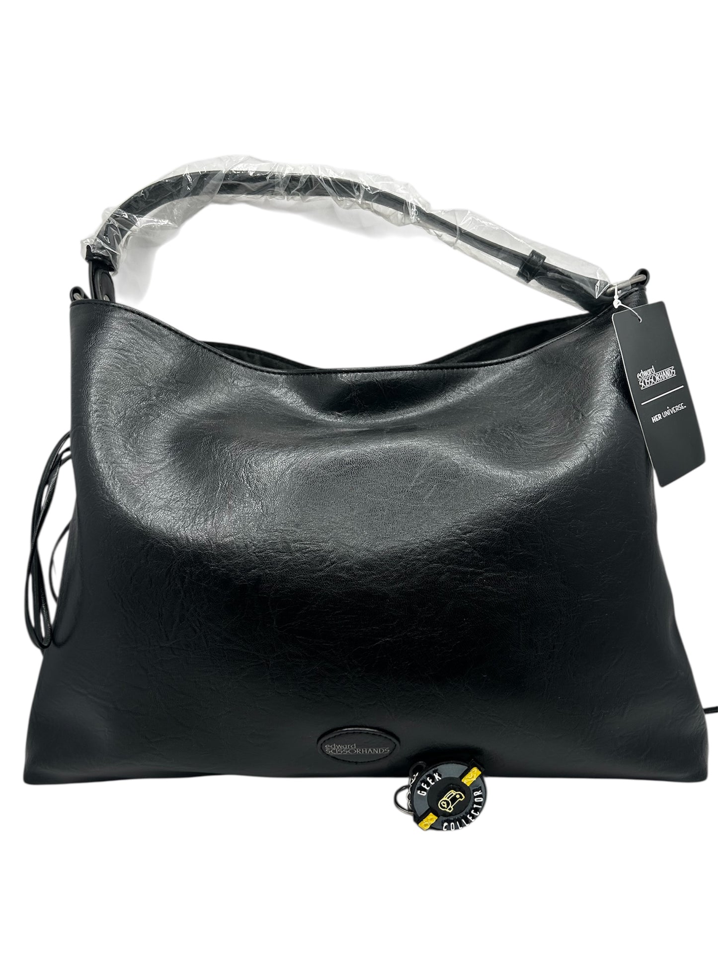Her Universe Edward Scissorhands Handbag Black Silver Stud Embellished