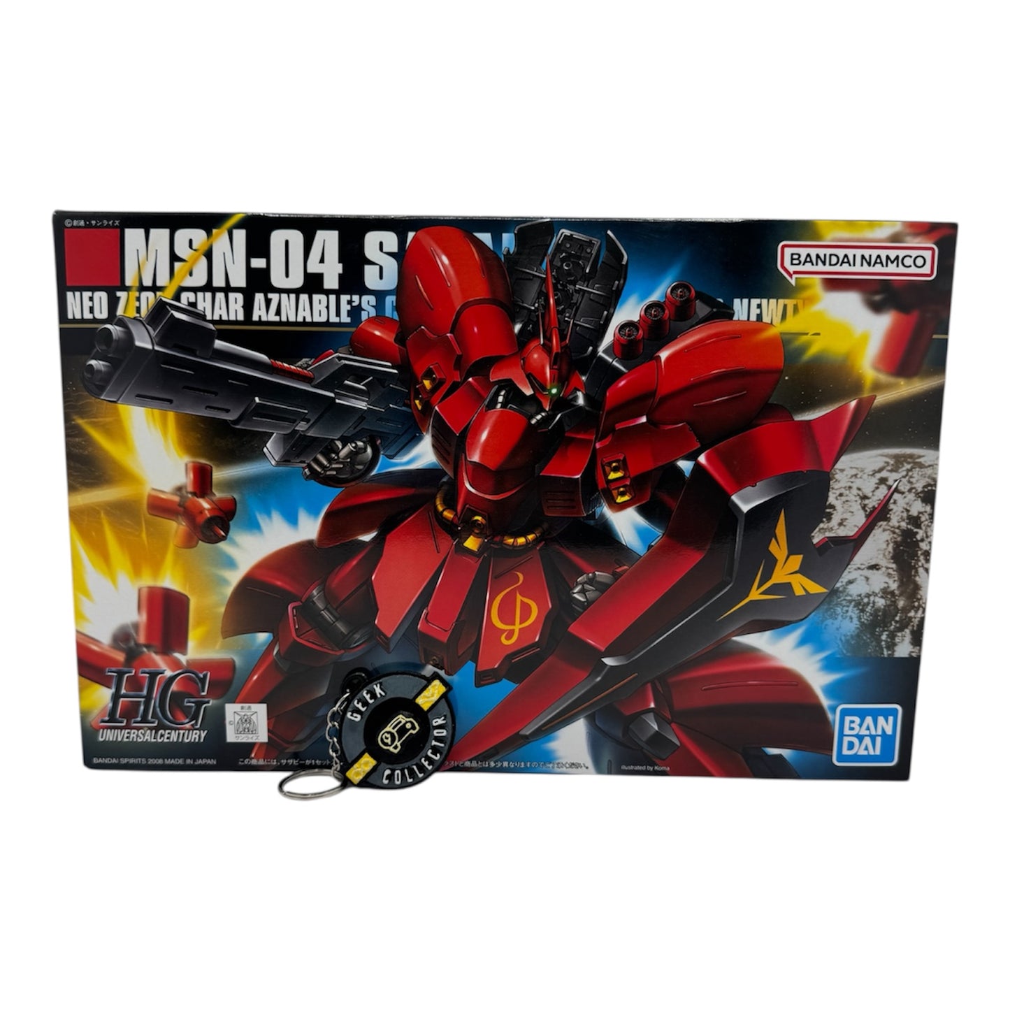 MSN-04 Neo Zeon Char Aznable´s HG 1/144 (Bandai)