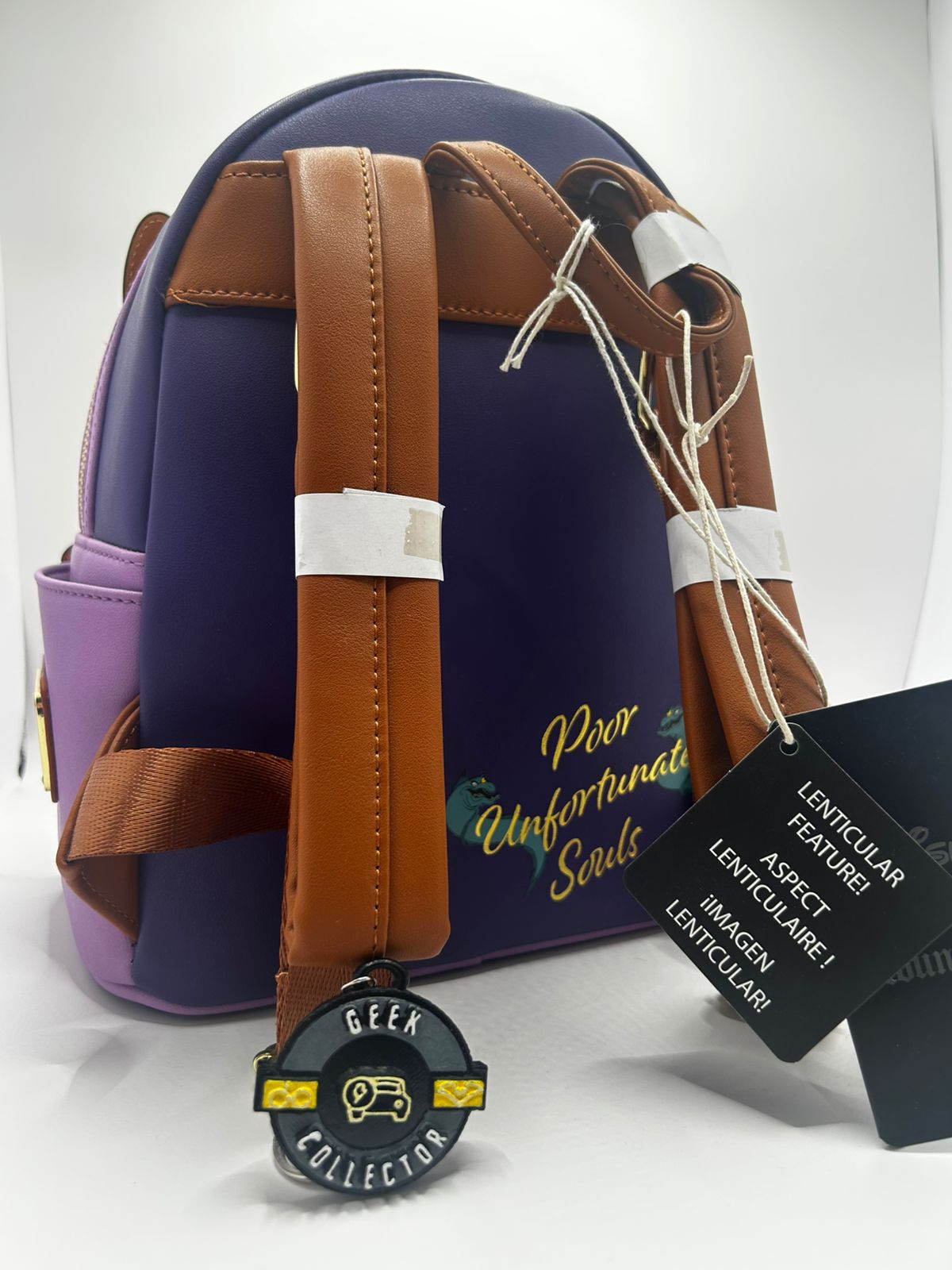 Loungefly Disney The Little Mermaid Ursula & Vanessa Lenticular Mini Backpack