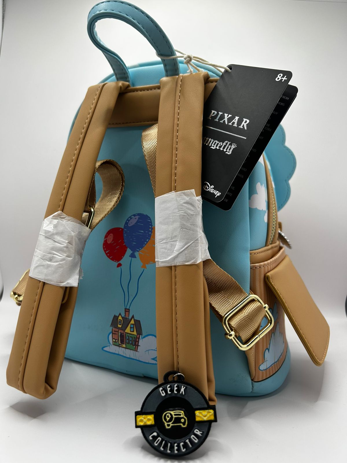 Loungefly Disney Pixar Up A World of Adventure Carl and Ellie Mini Backpack