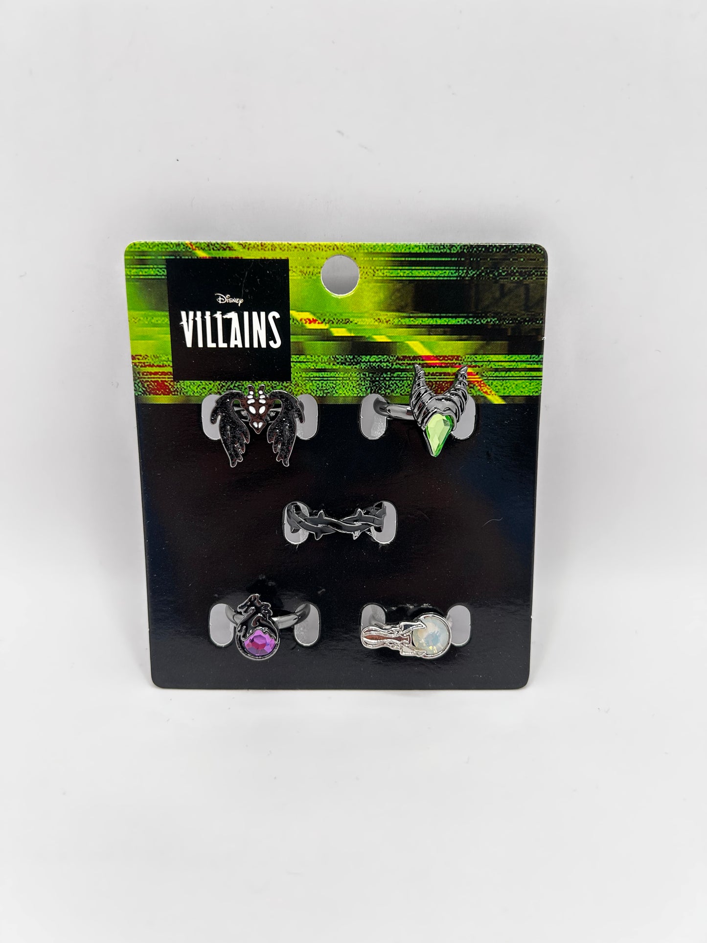 Set de Anillos Disney Villains: Edición Maléfica