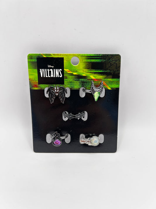 Set de Anillos Disney Villains: Edición Maléfica
