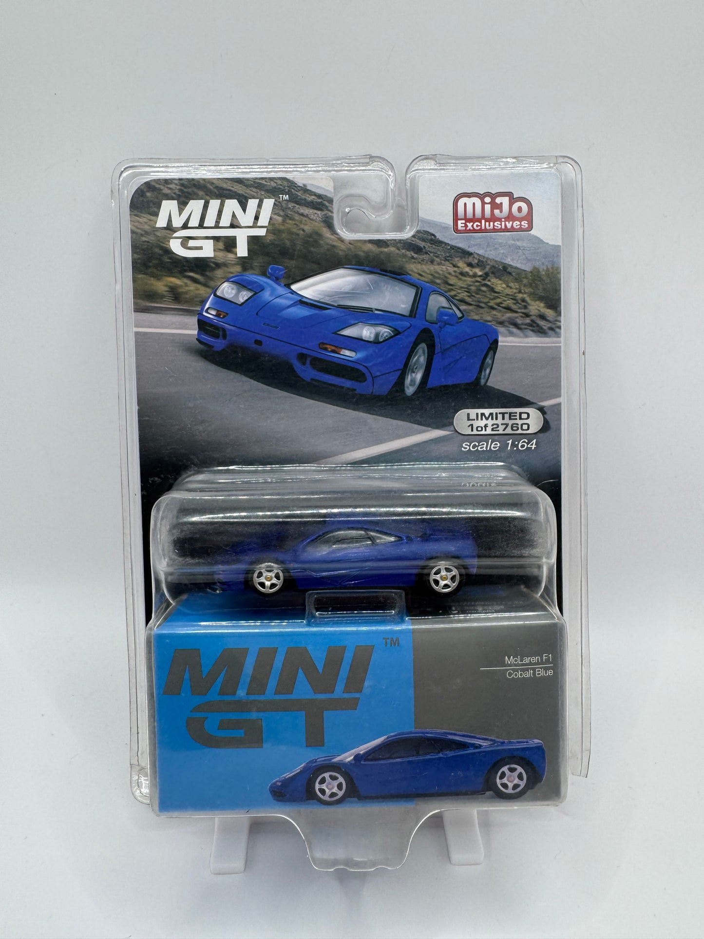 Mini GT: McLaren F1 - Cobalt Blue (Limited Edition)