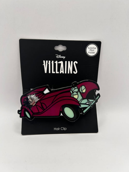 Pinza de Cabello Cruella de Vil - Edición "Villain Speed
