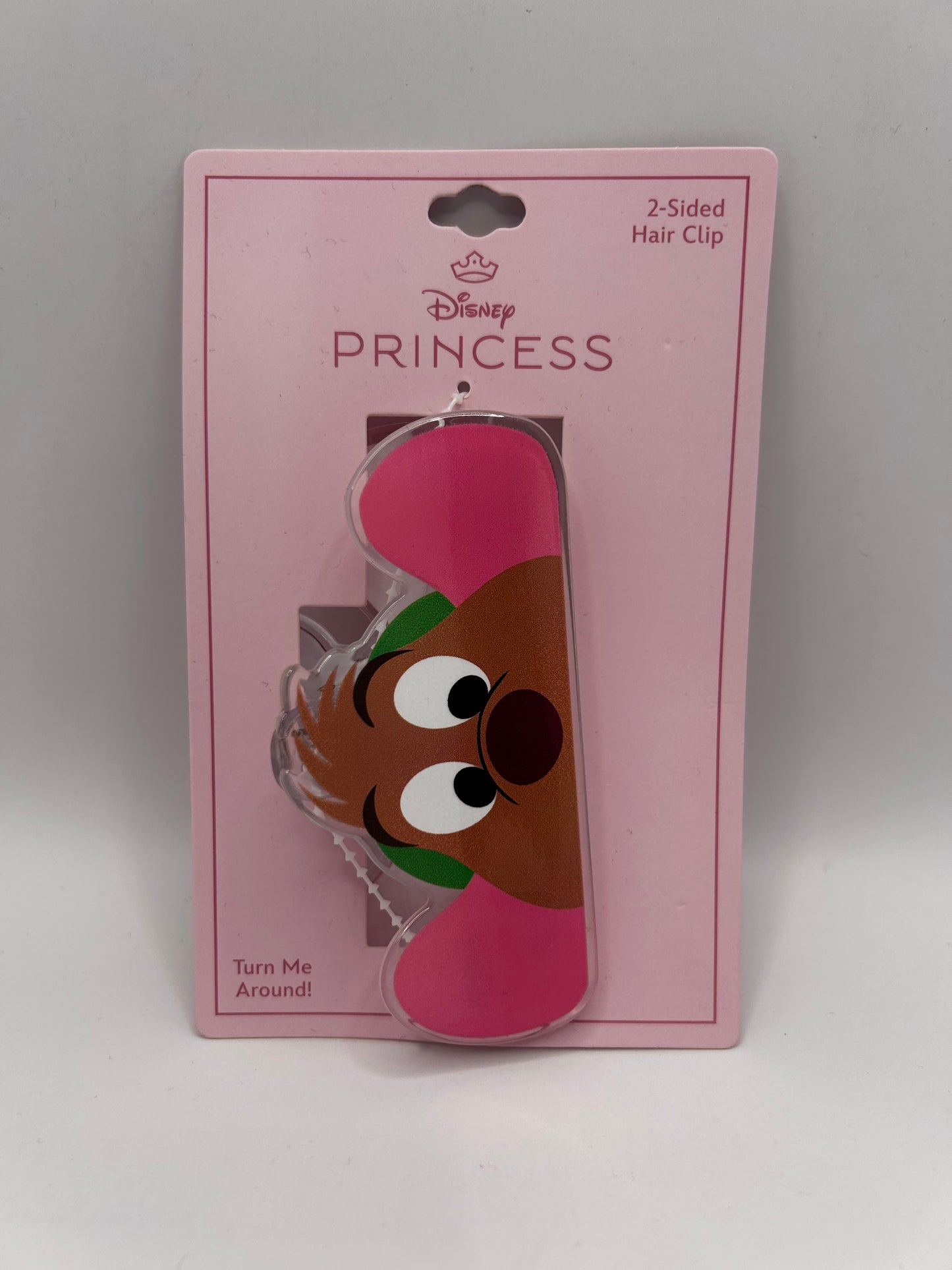 Pinza de Cabello Gus-Gus "Doble Cara" - Colección Disney Princess