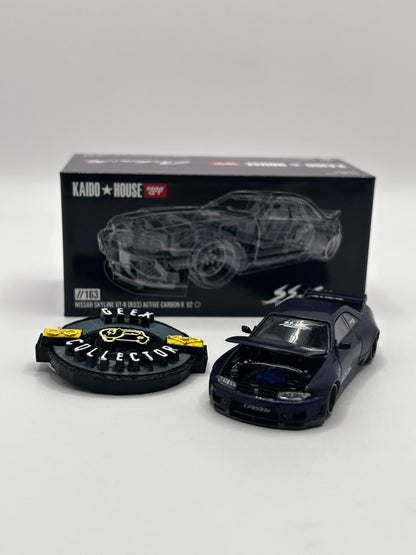 Mini GT x Kaido House: Nissan Skyline GT-R (R33) Active Carbon R V2