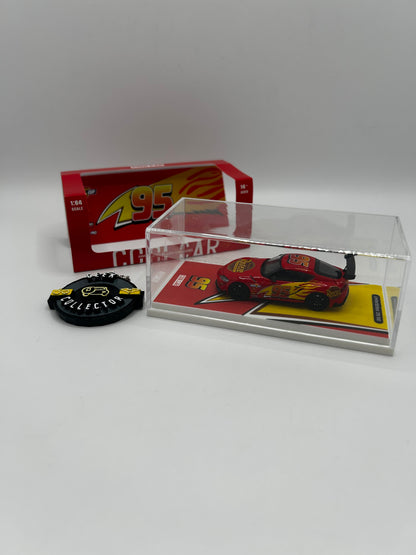 Toyota GR Supra "Lightning McQueen Edition" – Escala 1:64