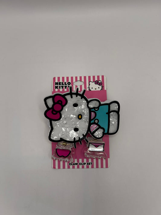 Set de Pinzas Hello Kitty - Edición "Nostalgia Perlada"