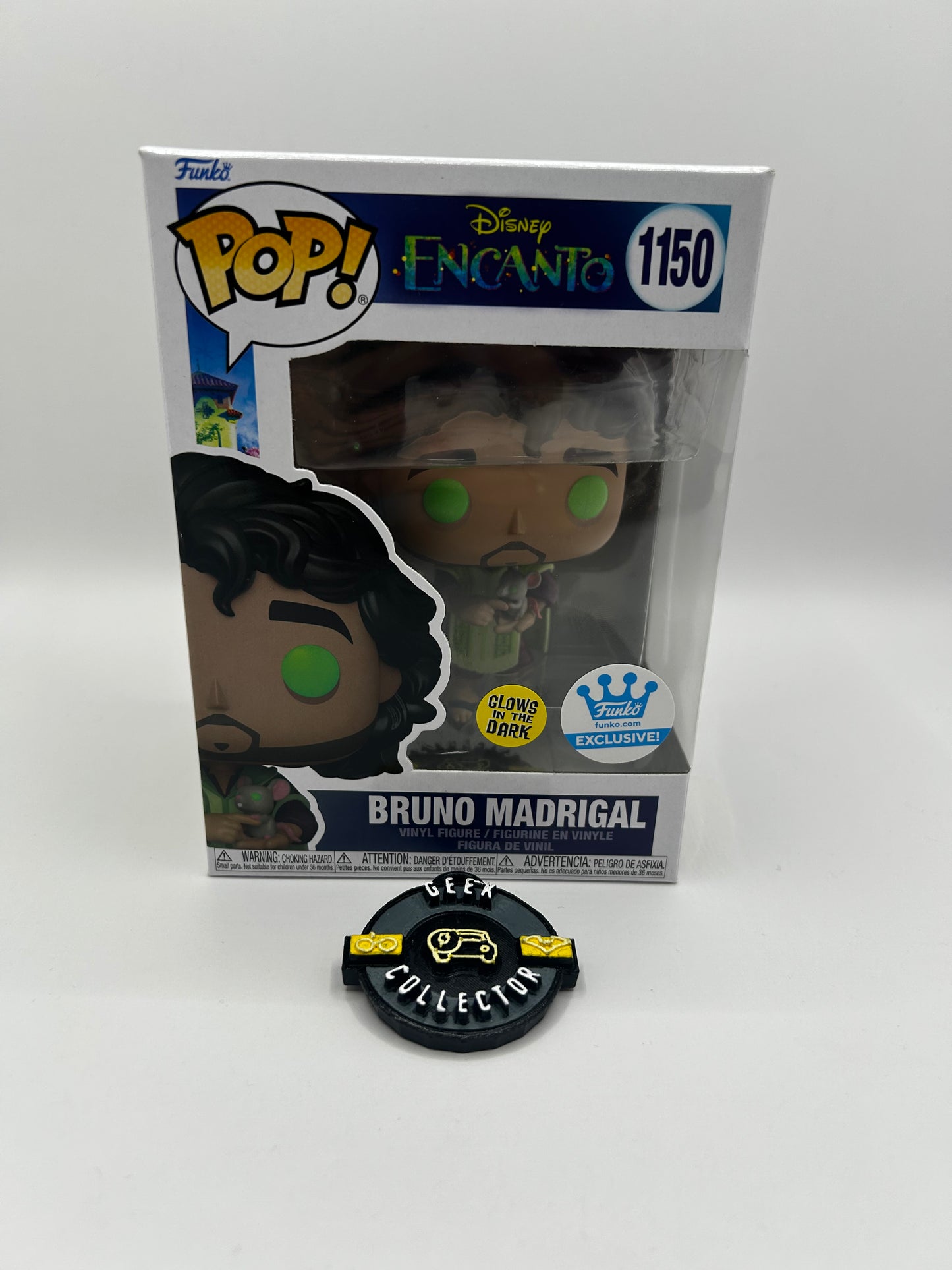 Funko Pop! Bruno Madrigal #1150 – Disney Encanto (Glow in the Dark / Funko Web Exclusive)