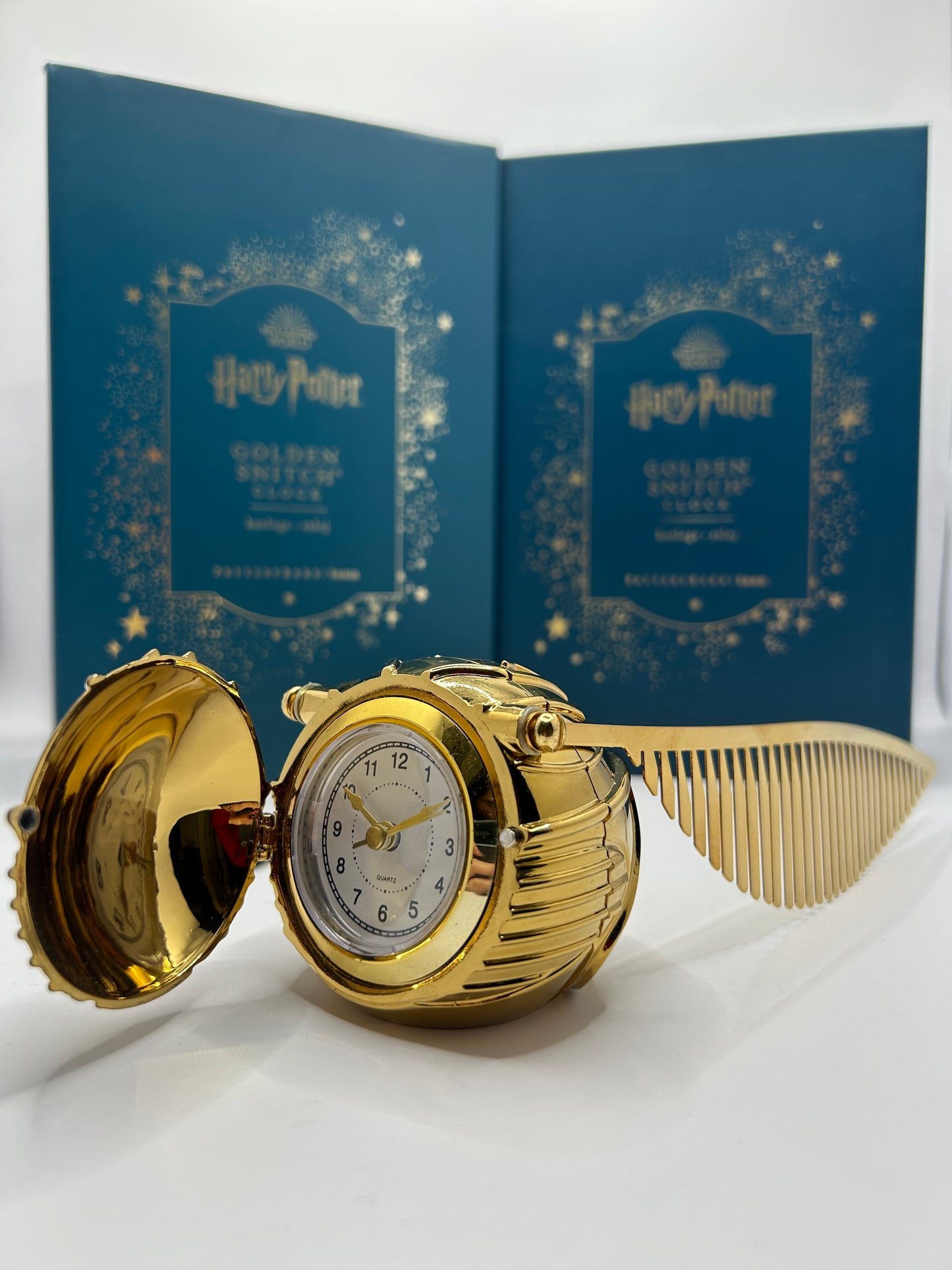 Reloj de Escritorio Golden Snitch – Edición Coleccionista (Wizarding World)