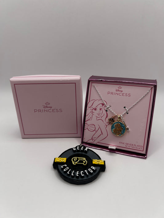 Collar Disney Princess: Ariel "La Sirenita" – Edición Fine Silver Plated