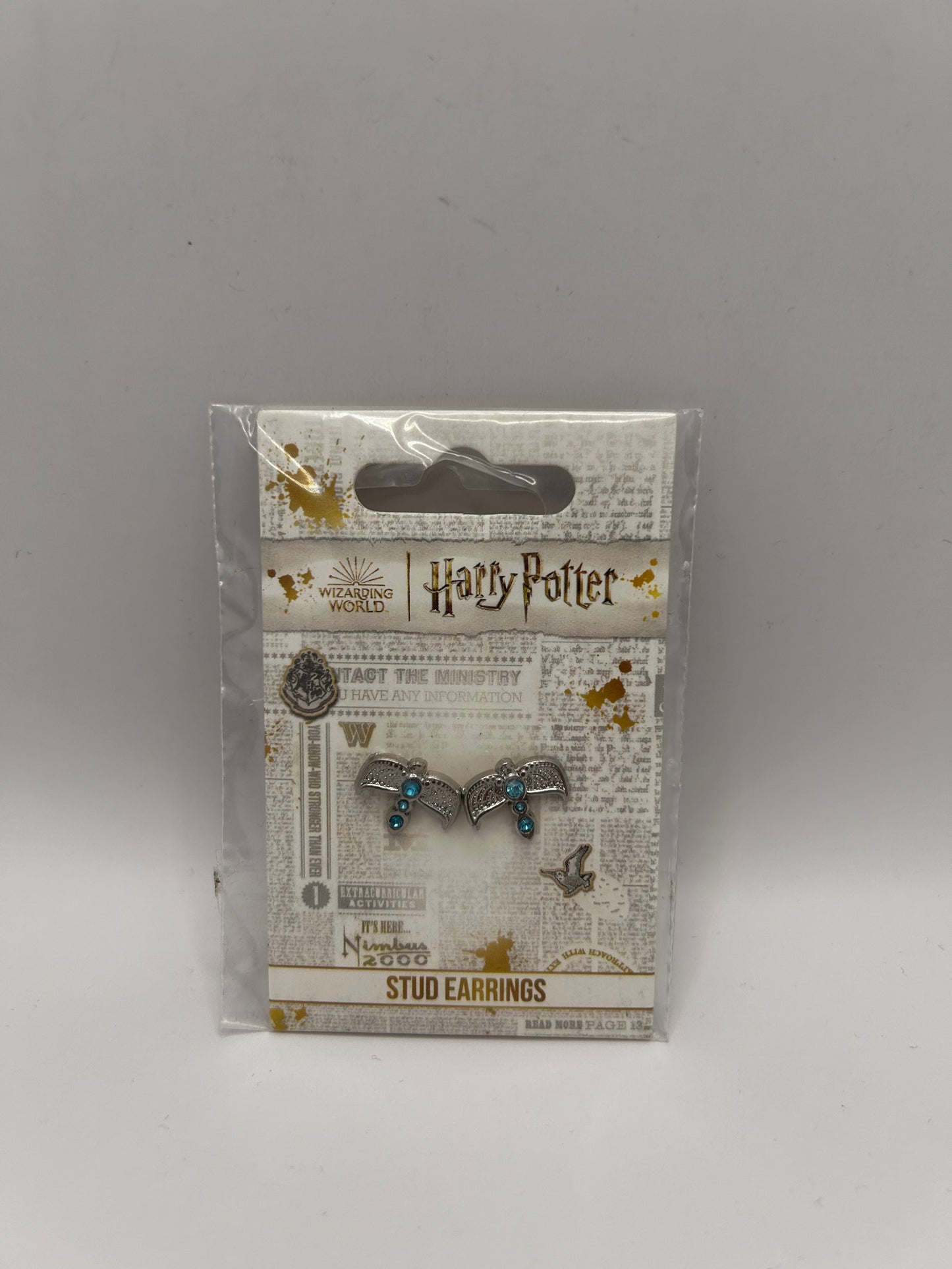 Pendientes de Broquel "Diadema de Rowena Ravenclaw"