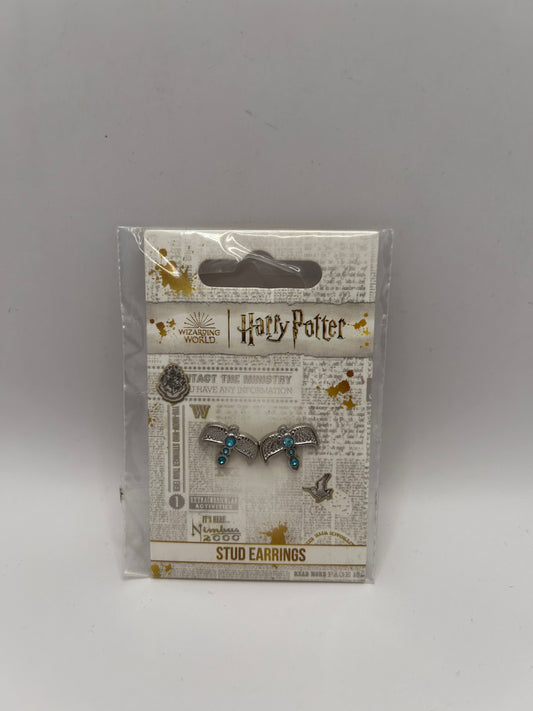 Pendientes de Broquel "Diadema de Rowena Ravenclaw"