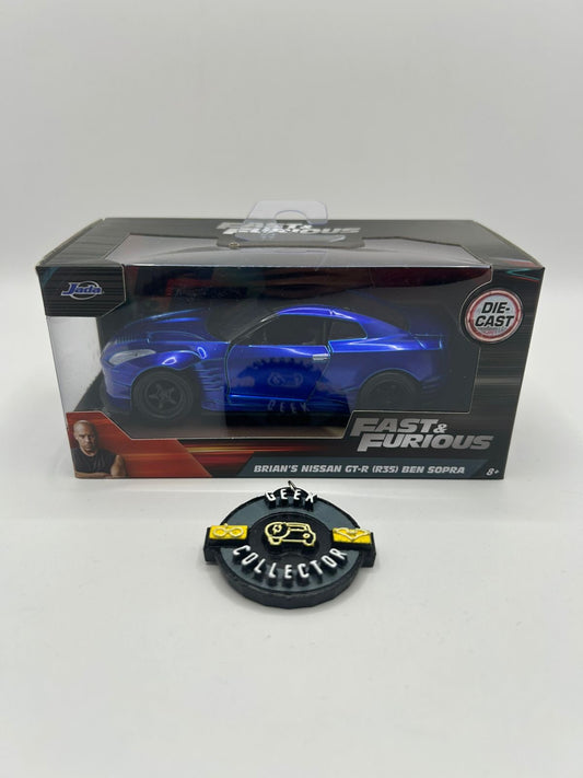 Jada Toys: Nissan GT-R (R35) Ben Sopra - Brian's Fast & Furious