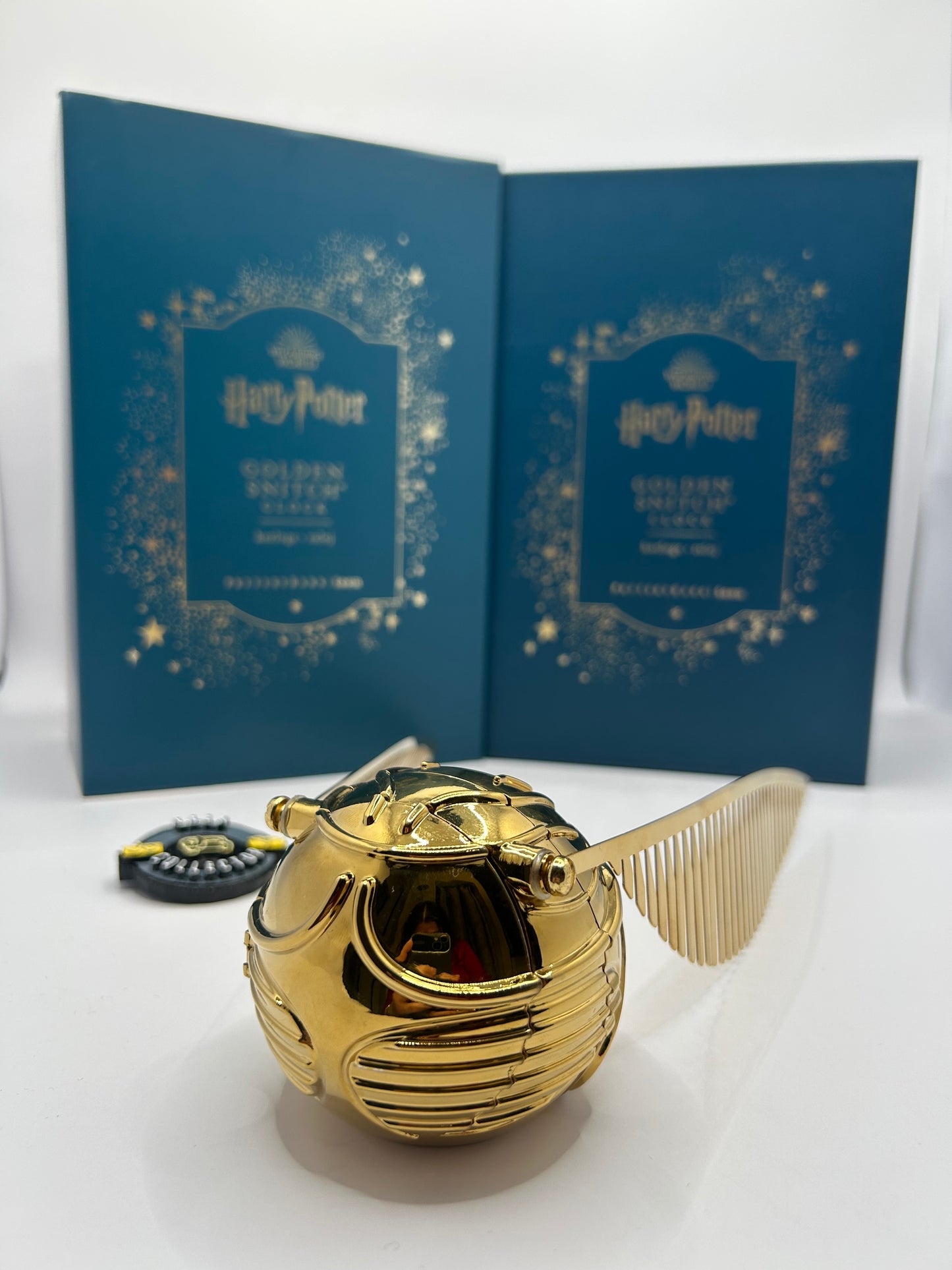 Reloj de Escritorio Golden Snitch – Edición Coleccionista (Wizarding World)