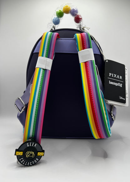 Mini Mochila Loungefly: Inside Out 2 (Intensa-Mente 2) – Edición Especial "Control Panel" con Luces
