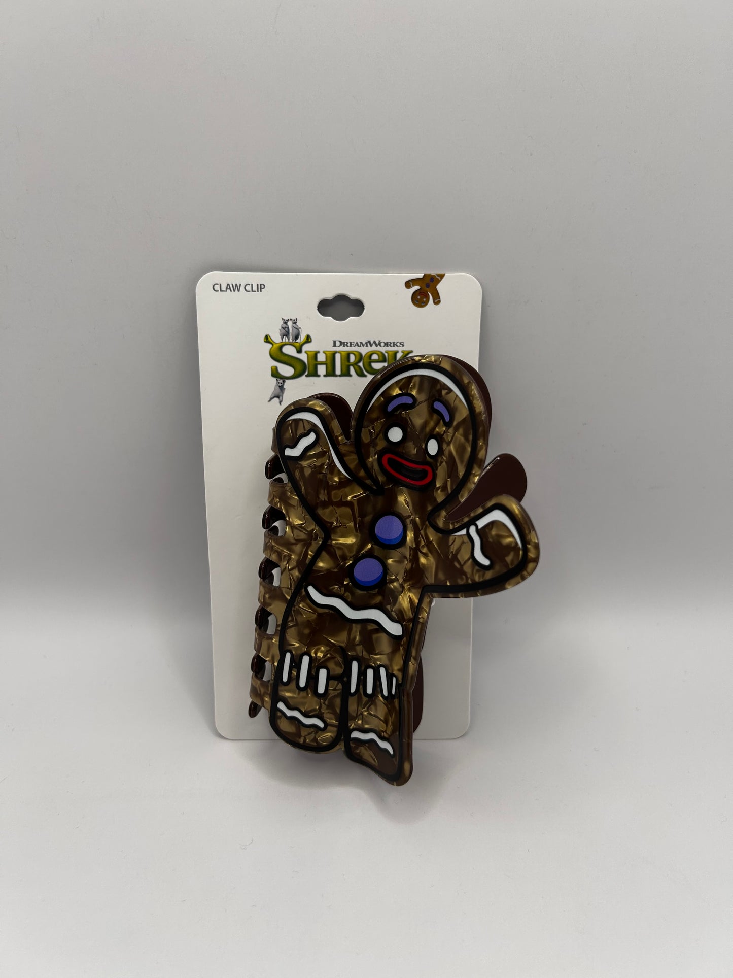 Pinza para Cabello "Shrek" - Jengibre (Gingy)