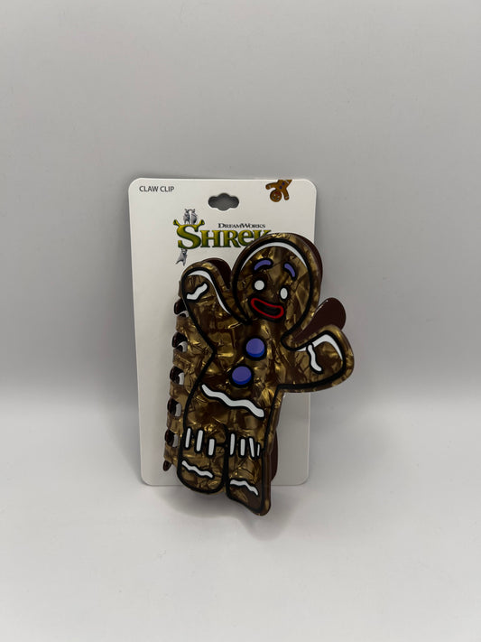 Pinza para Cabello "Shrek" - Jengibre (Gingy)