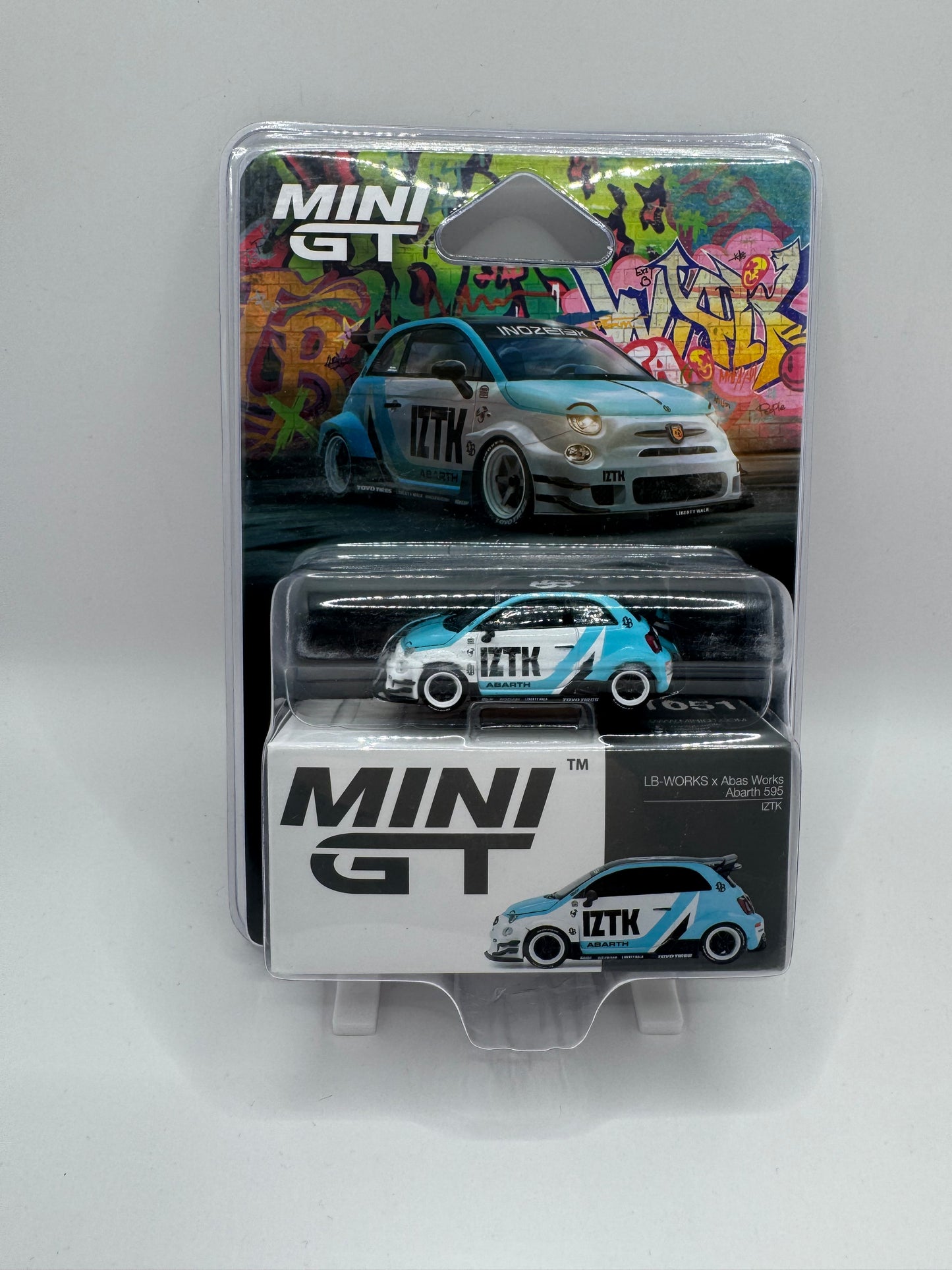 Mini GT: LB-WORKS x Abas Works Abarth 595 - IZTK