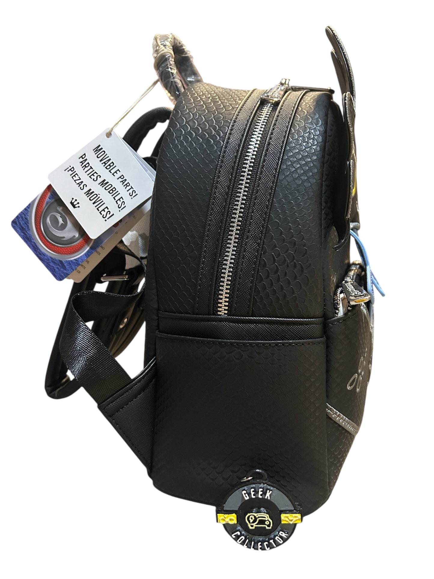 Mini Mochila Loungefly: Cómo Entrenar a tu Dragón - Chimuelo (Toothless) con Pescado
