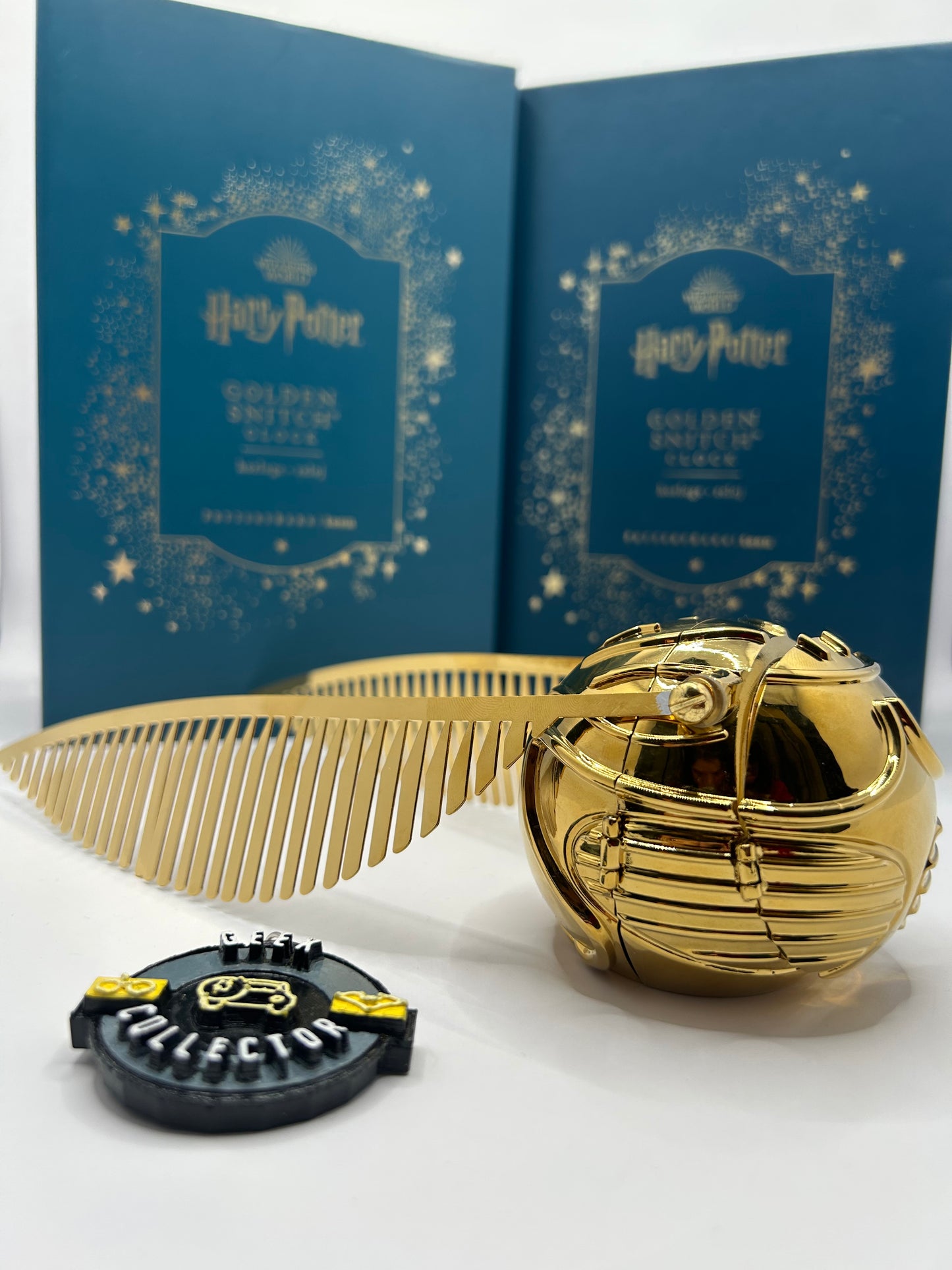 Reloj de Escritorio Golden Snitch – Edición Coleccionista (Wizarding World)