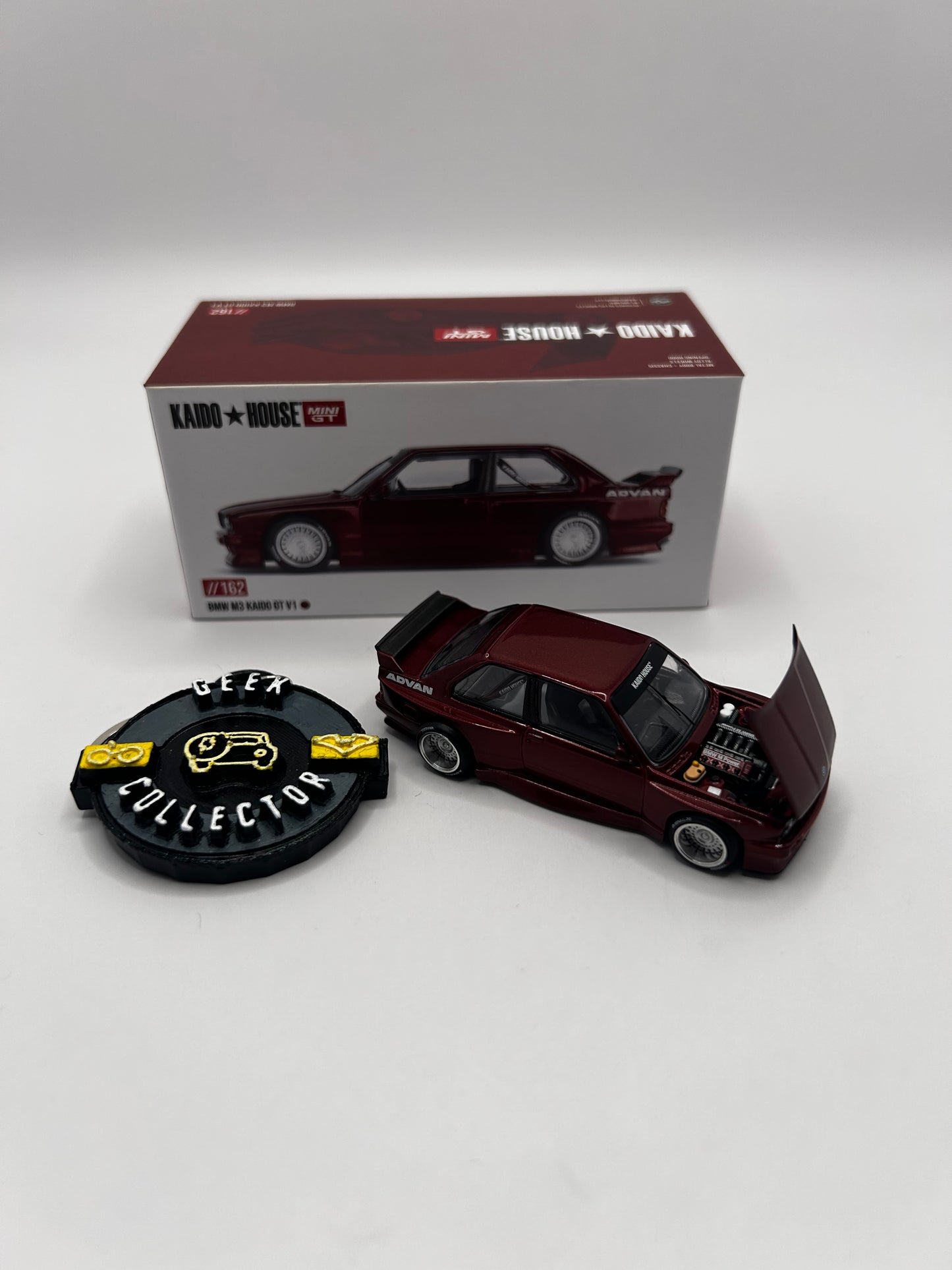 BMW M3 Kaido GT V1 (Burgundy) – KAIDO★HOUSE x MINI GT