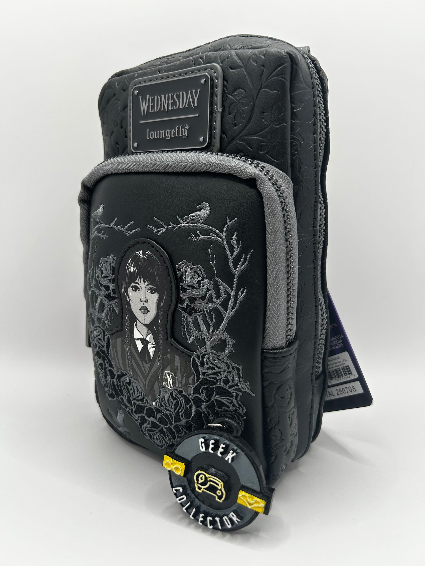 Bolso Crossbody Loungefly: Wednesday (Merlina) - Nevermore Academy