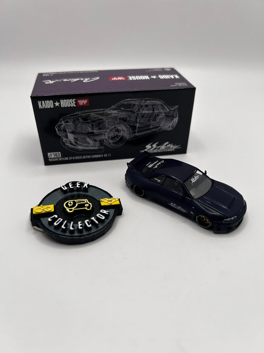 Mini GT x Kaido House: Nissan Skyline GT-R (R33) Active Carbon R V2